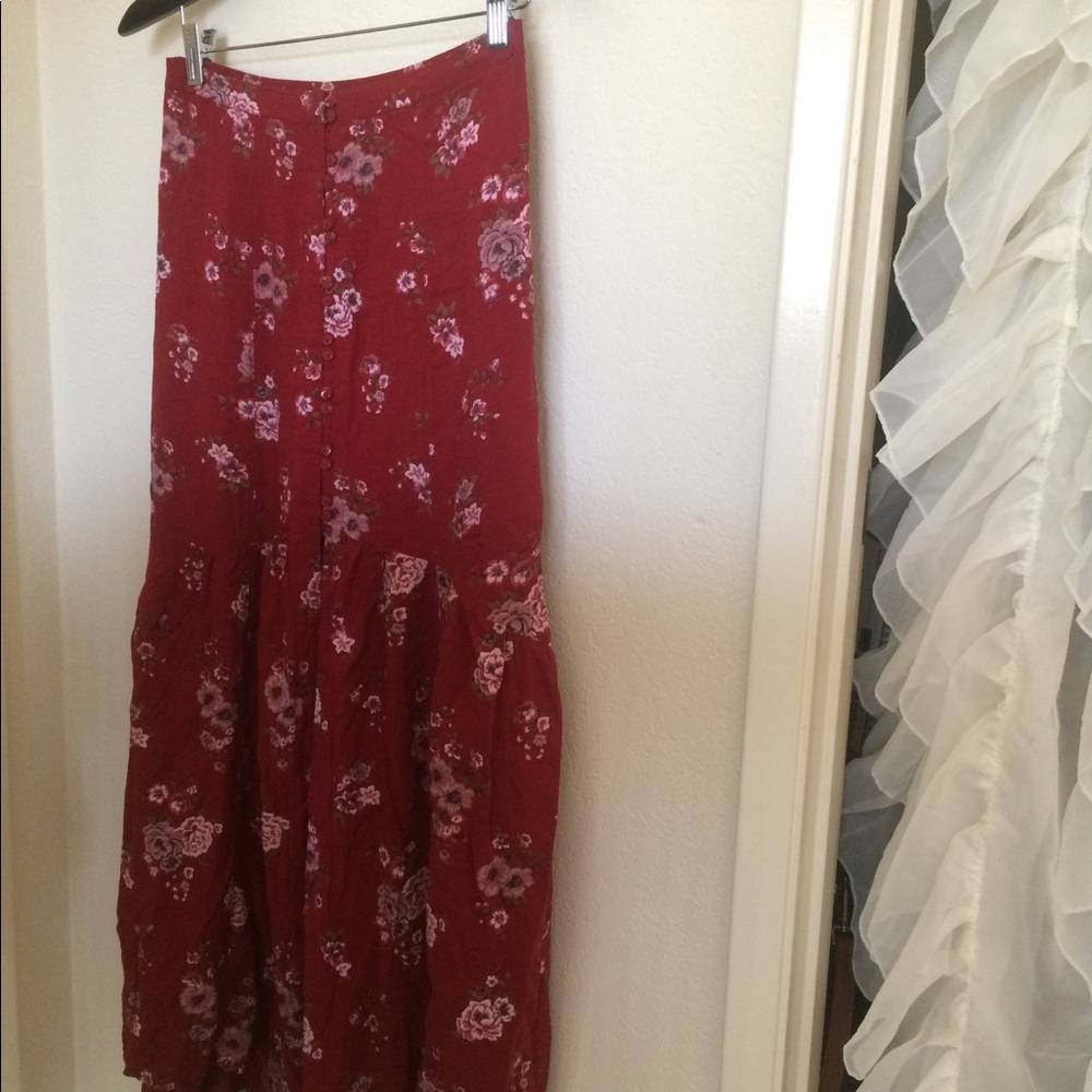 American Eagle Outfitters button down maxi skirt
